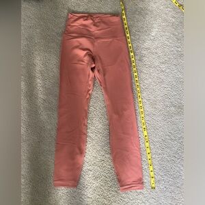 LuluLemon Align Leggings Rustic Coral